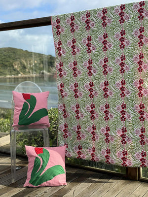 Tivaevae Bed Cover.