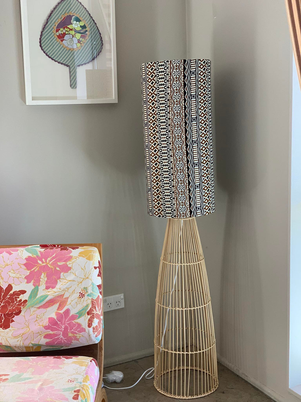 Standard Lamp Stand with Shade